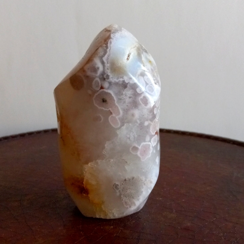 Flower Agate Crystal Flame.